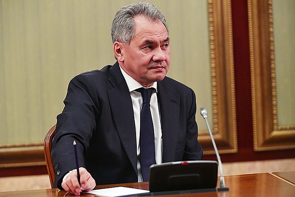 Министр обороны России Сергей Шойгу