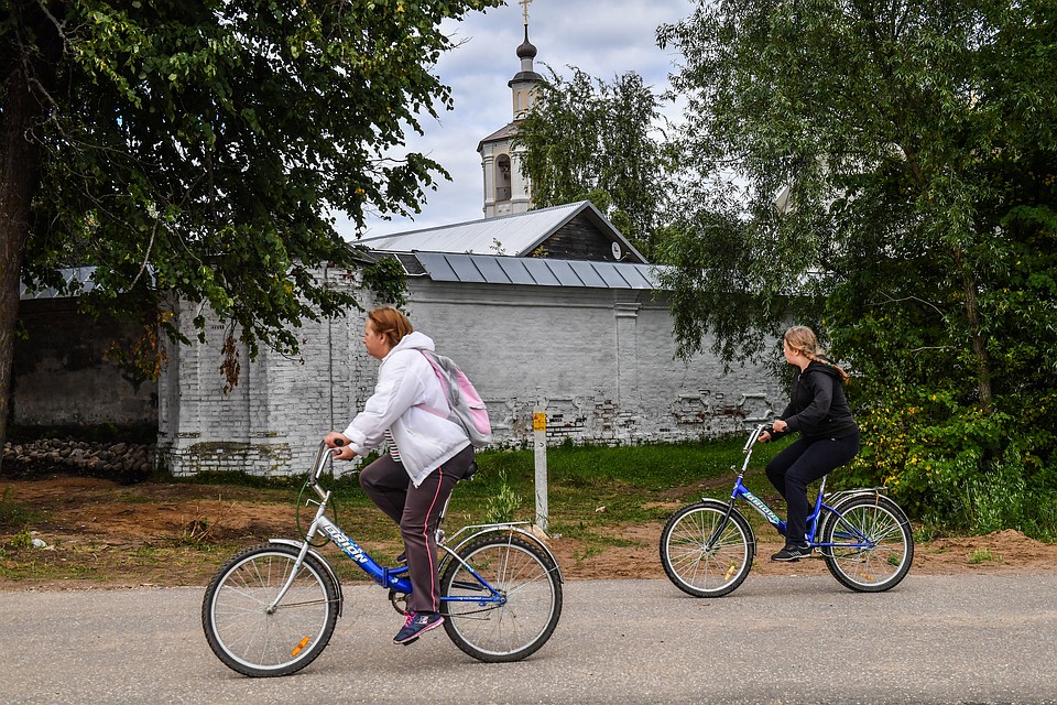 Велосипедистов на улицах города становится все больше