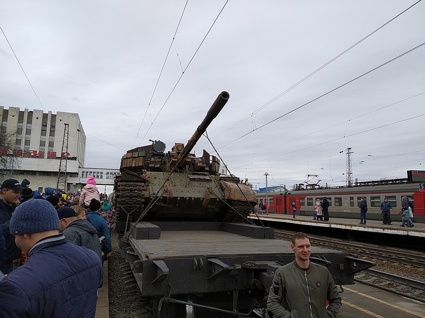 Советский танк Т-55