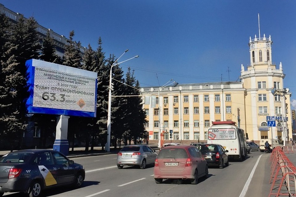 За лето в Кемерове отремонтирую 63,3 километра дорог. ФОТО: пресс-служба администрации города Кемерово.
