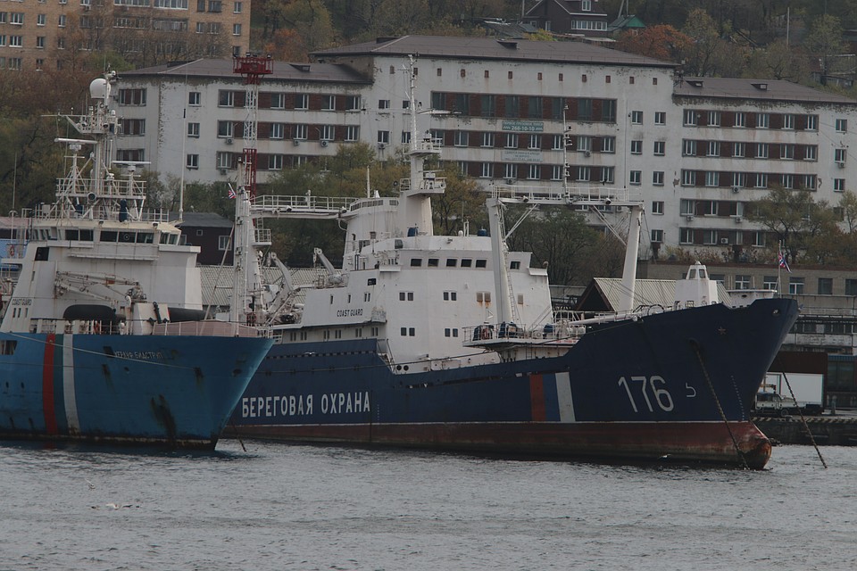 Корабль Тихоокеанского флота Адмирал Трибуц