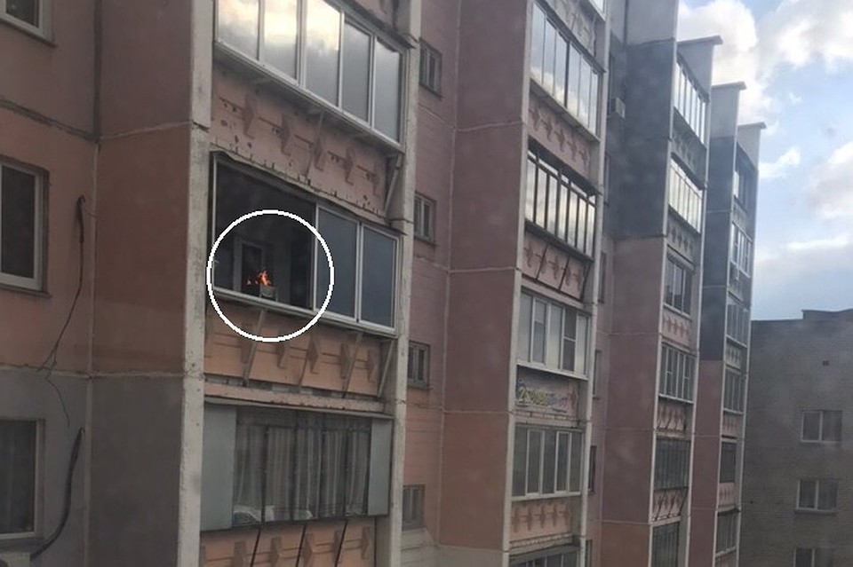 Барбекю, не выходя из дома. Фото: местные жители.