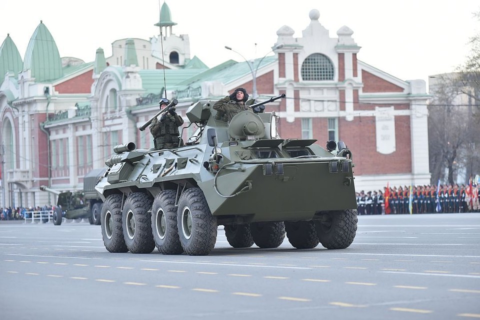 Центр города во время парада будет перекрыт.