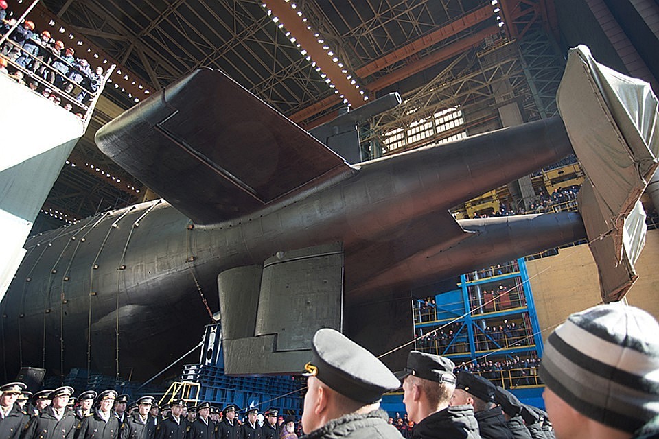 Подводная лодка «Белгород» впечатлила западных журналистов и военных экспертов. Фото Олега Кулешова.
