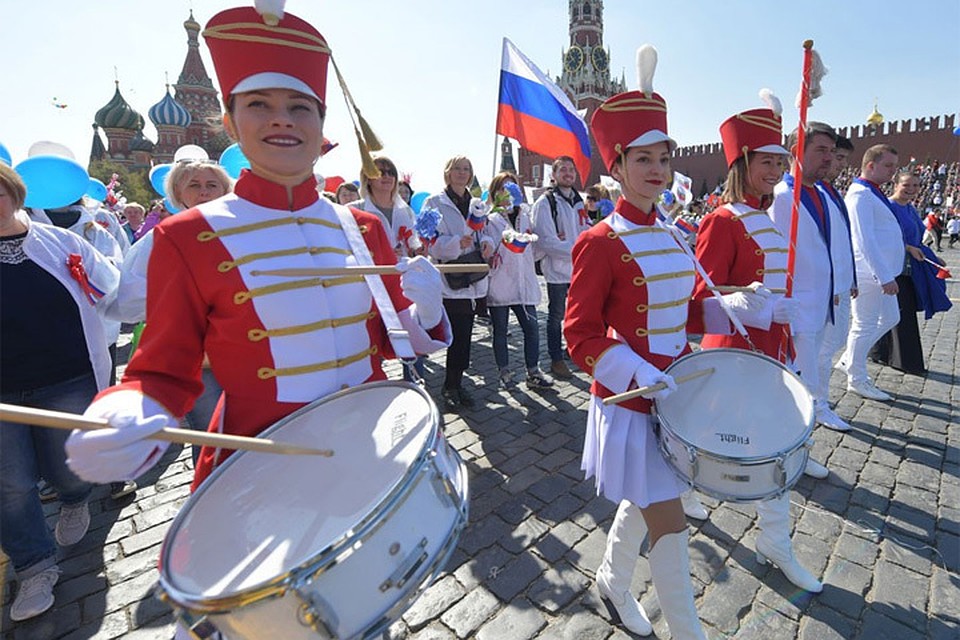 1 мая 2019 г. Москва, Красная площадь