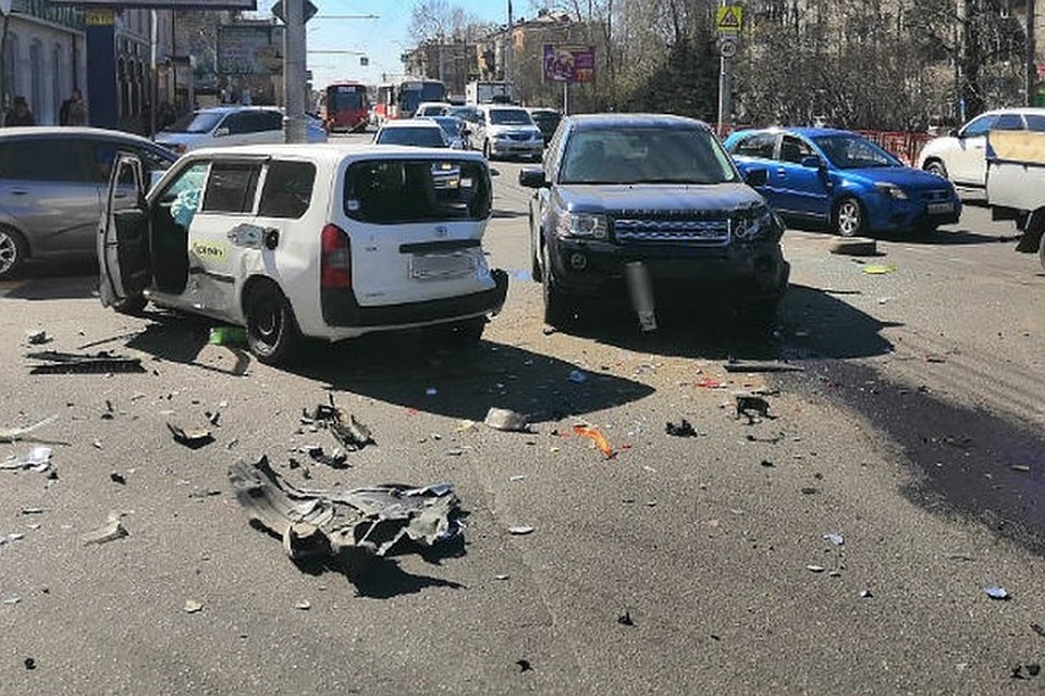 В 5 раз выше нормы оказалось содержание алкоголя в крови у виновника ДТП на улице Советской в Иркутске.