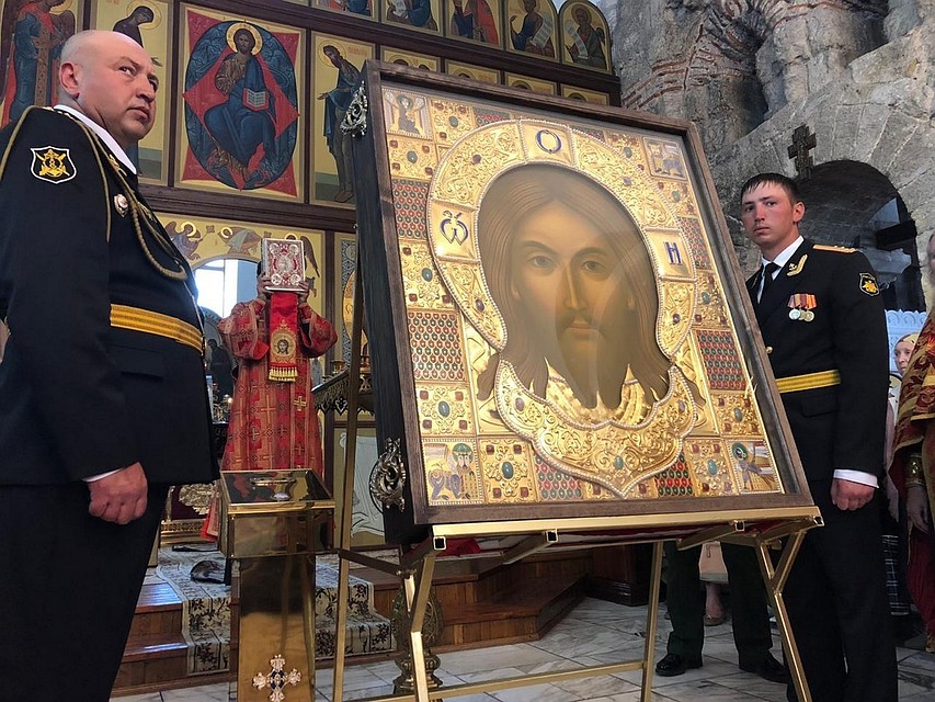 Икона побывает более чем в 120 городах. Фото: пресс-служба Черноморского флота