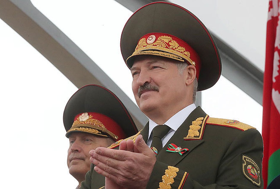 Лукашенко поздравил Путина с Днем победы. Фото: пресс-служба президента.