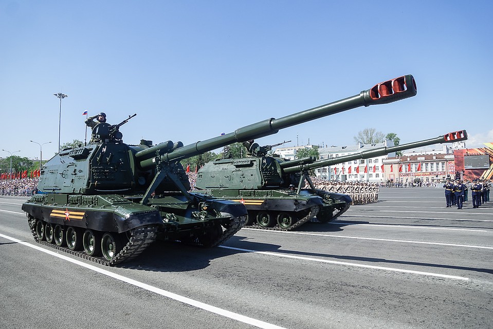 На Параде продемонстрировали уникальную военную технику