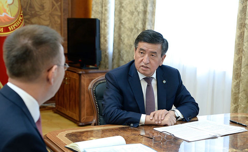 Президент встретился с главой НБКР.