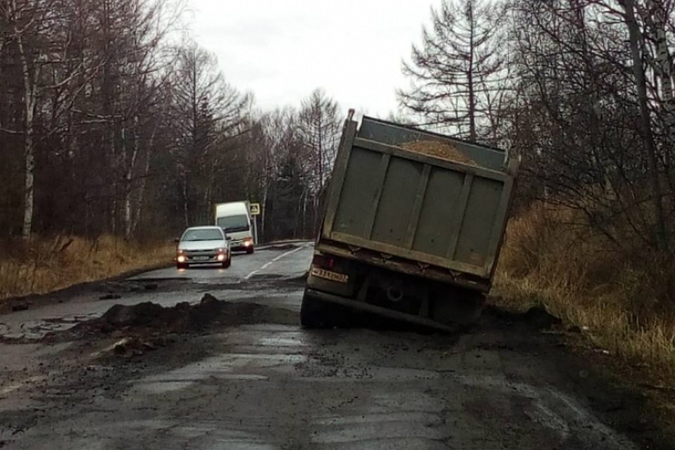В Хабаровском крае отремонтируют трассу Ванино-Советская Гавань ФОТО: Юрий Светличный