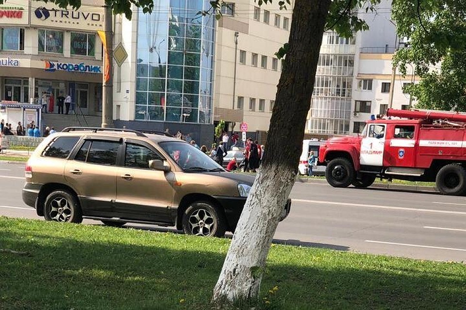 Эвакуация ТЦ "Крейсер"