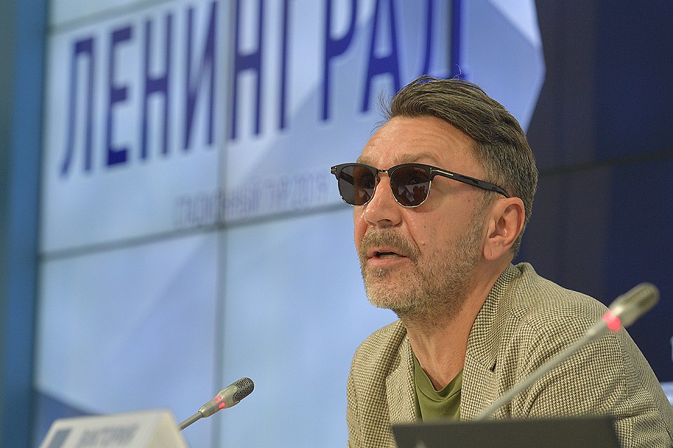 Сергей Шнуров на пресс-конференции 13 мая 2019 г.