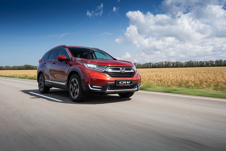 Обновленному Honda CR-V не страшен горный серпантин. Фото: Волга-Раст.