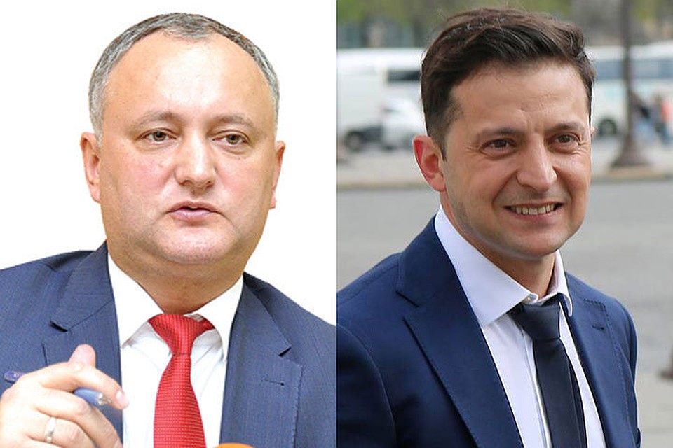 Додон и Зеленский договорились в ближайшее время провести двустороннюю встречу