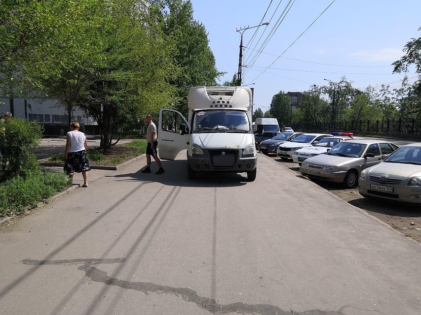 Водитель "Газели" двигался задним ходом и не заметил пешеходов