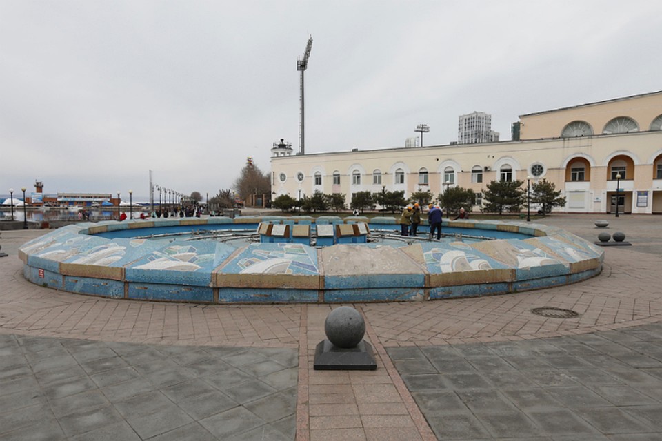 Фонтан не будет работать до конца мая