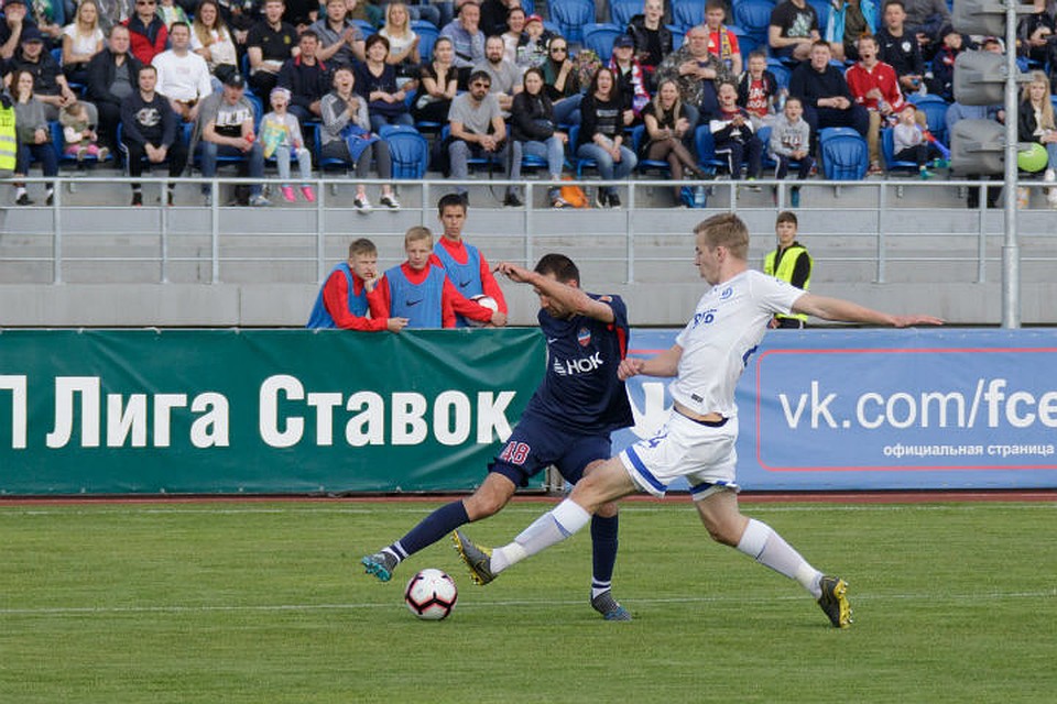 Матч закончился со счетом 2:2 Фото: vk.com/fcenisey