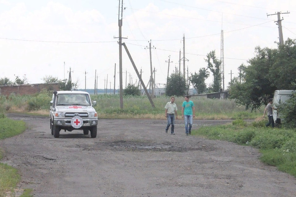 Красный крест не смог раздать гуманитарную помощь из-за обстрела ВСУ