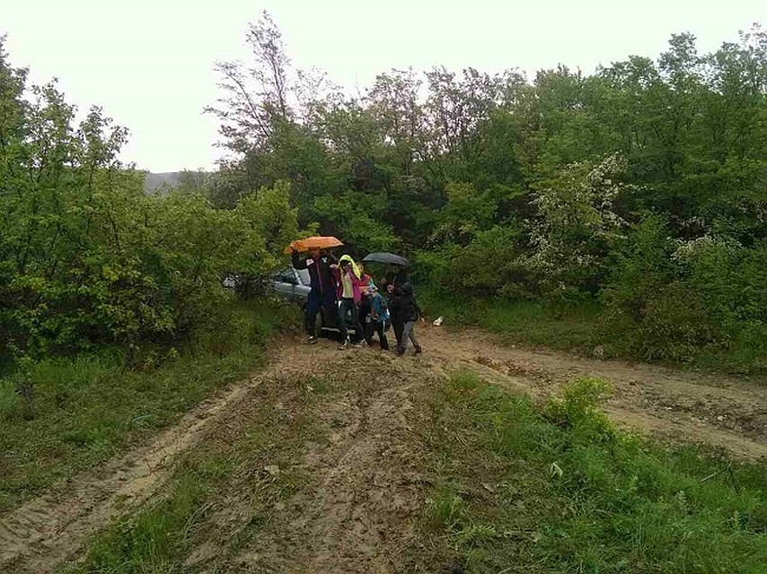 Среди них было трое детей. Фото: пресс-служба МЧС по РК