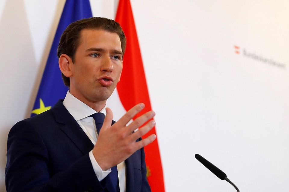 Канцлер Австрии Себастьян Курц