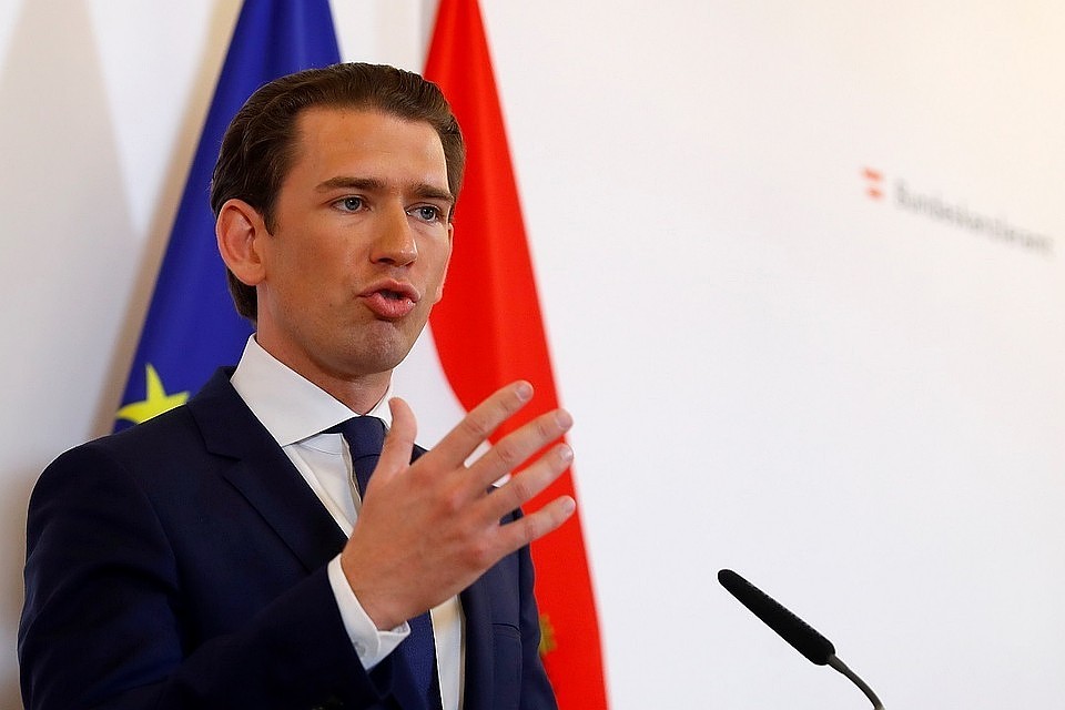 Канцлер Австрии Себастьян Курц