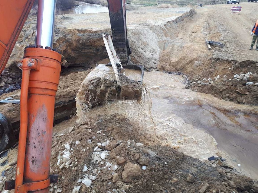 В Амурской области дорожные службы устраняют последствия ливней. Фото: amurobl.ru