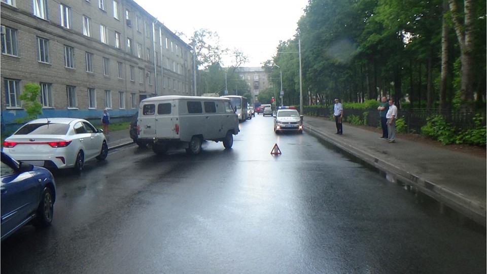 Фото с места ДТП.