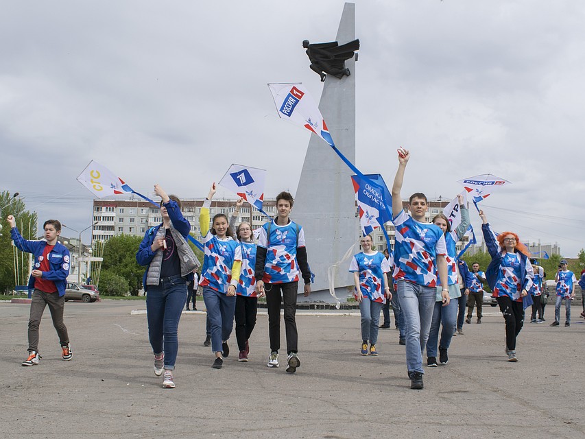 В Омске провели «цифровую зарядку» в знак перехода на новое телевещание