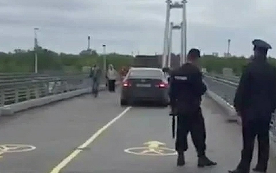 Мужчину оштрафовали Фото: стопкадр с видео