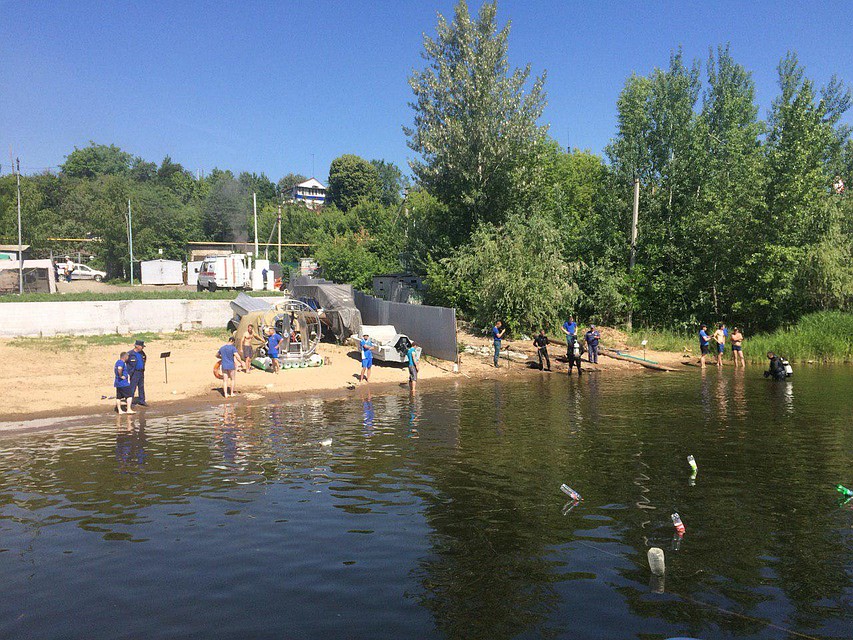 В Затоне проходят учения на воде. Фото Юлии Кековой