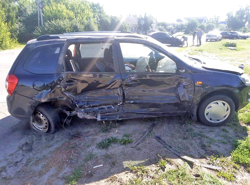 Авария произошла в городе Уварово