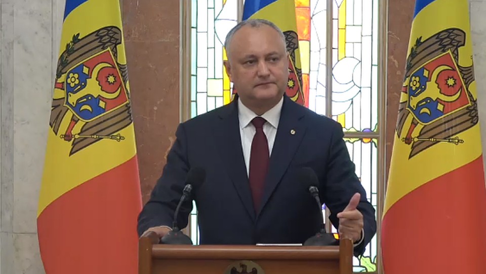 Президент Молдовы аннулировал “указ” Филипа о роспуске парламента и назначении даты досрочных выборов