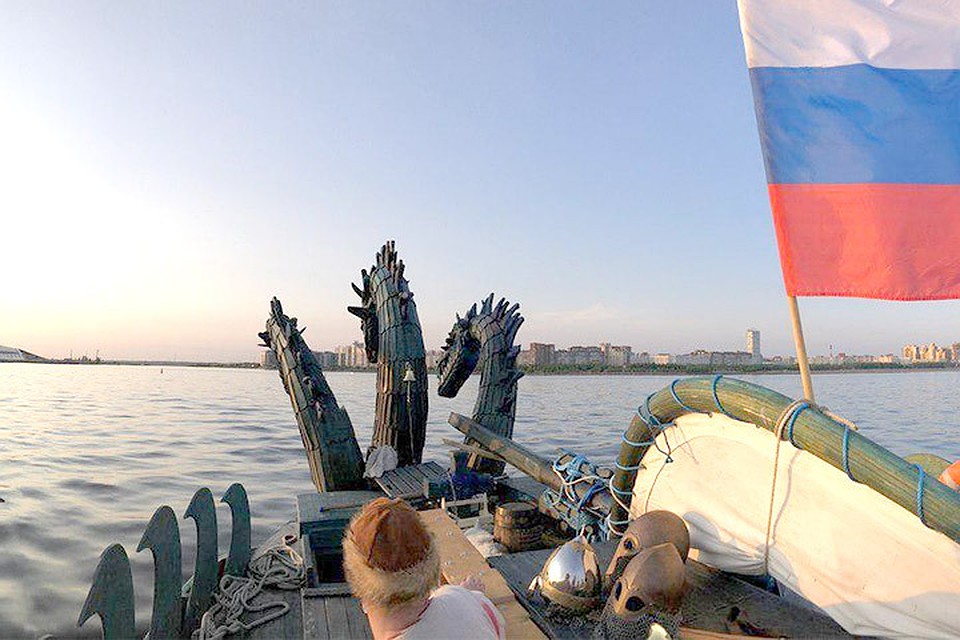 «Горыныч» напугал финских пограничников. Фото: экспедиция "Путь Рюрика"