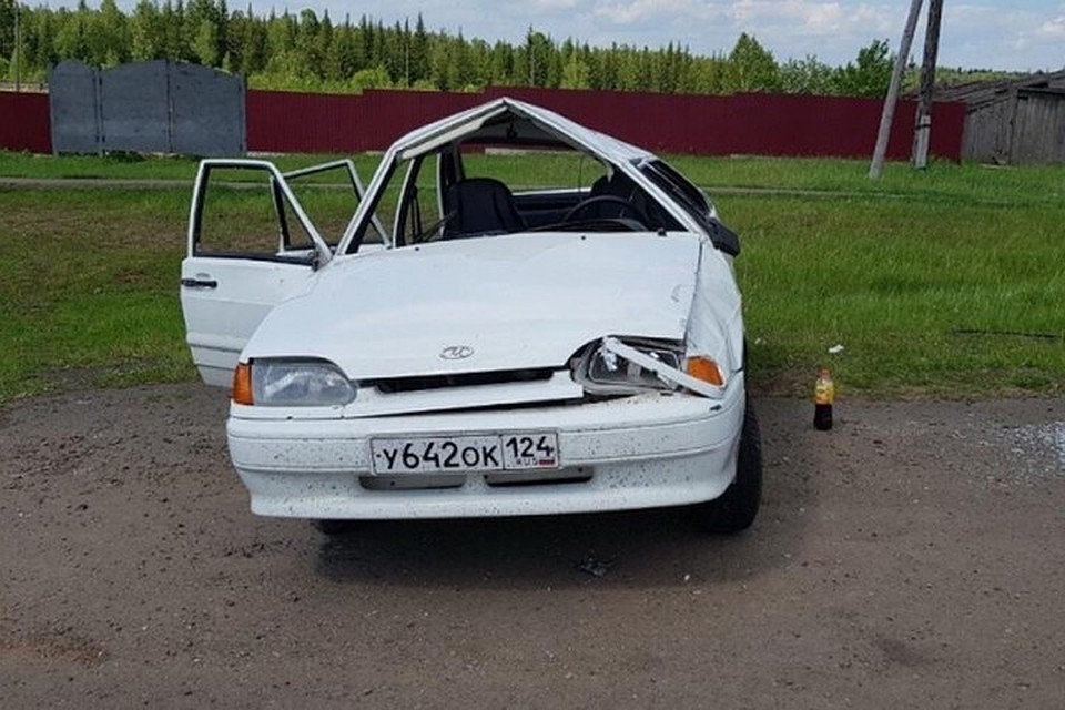 В Красноярском крае в страшной аварии погиб 8-летний ребенок. Фото: пресс-служба полиции