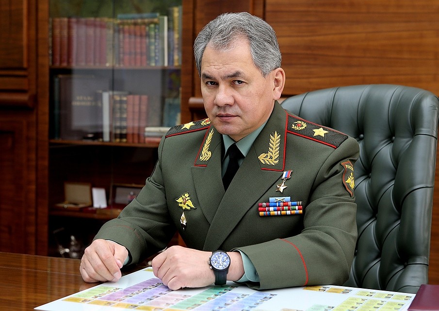 Глава Минобороны Сергей Шойгу.
