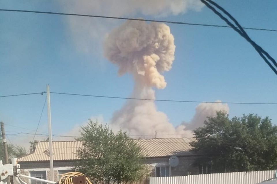 Город полностью эвакуируют.