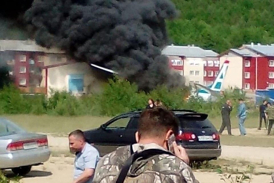 Компания «Ангара» готовит борт для вылета за пассажирами после авиакатастрофы в Бурятии. Фото: группа "Сводка38"