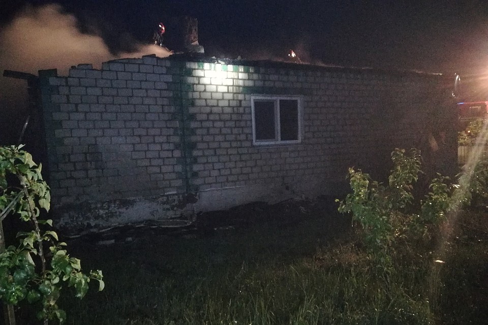 Гроза стала причиной четырех пожаров в Могилевской области. Фото: МЧС