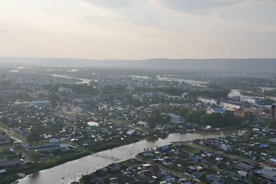 Нижнеудинск превратился в Венецию: из-за ливней город скрылся под водой
