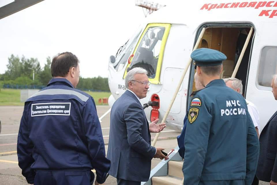 Эмоциональный диалог закончился в финале примирением и ремонтом дороги. Фото Елена Уляшева, пресс-секретарь губернатора красноярского края