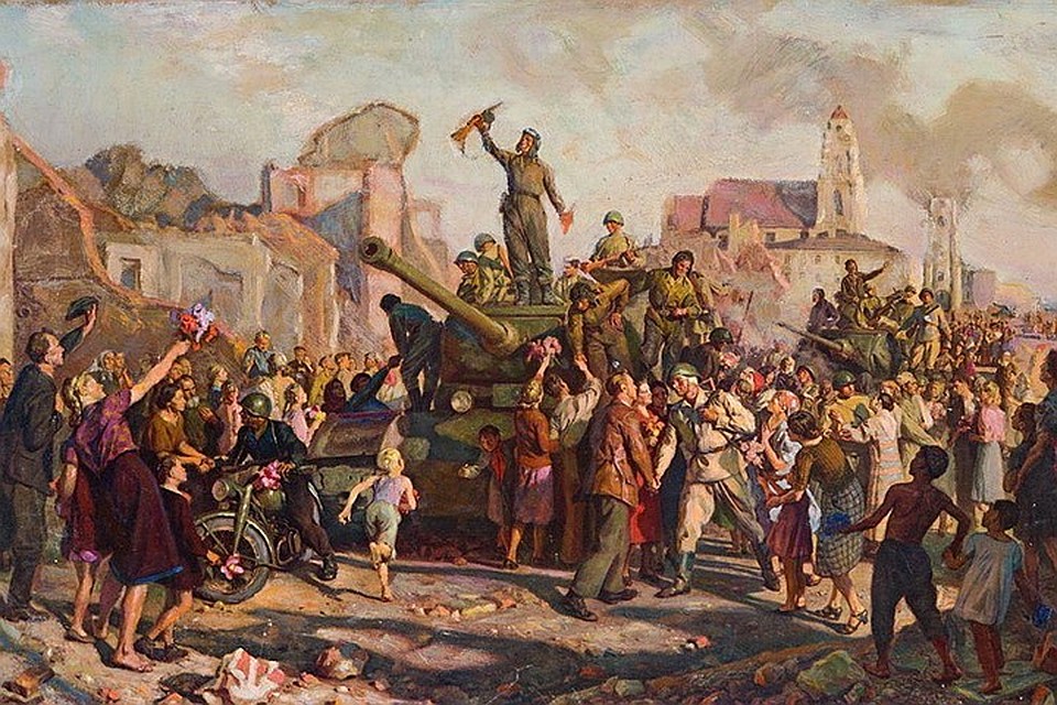 Минобороны РФ рассекретило документы об освобождении Минска. Фото: artmuseum.by