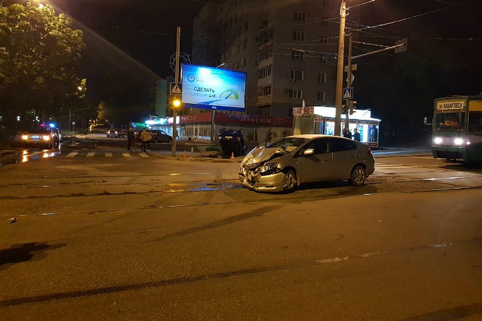 Жуткая авария в центре Хабаровска: один труп и трое чудом выживших