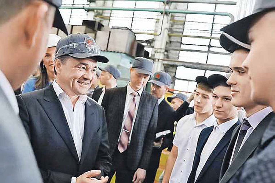 Андрей Воробьев встретился с работниками «ЗиО Подольск»