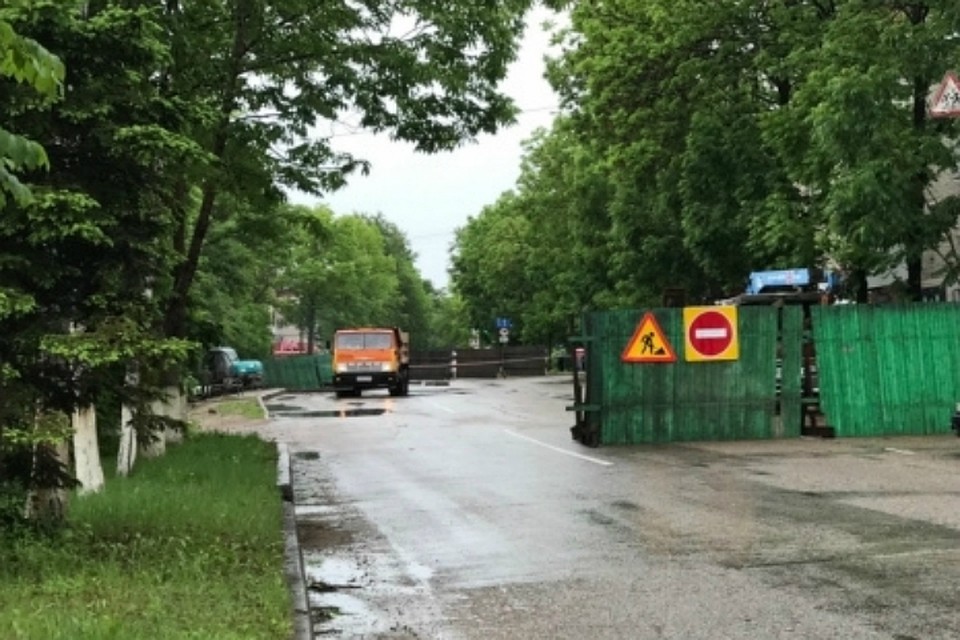 Участок на улице Пушкина в Биробиджане откроют для проезда