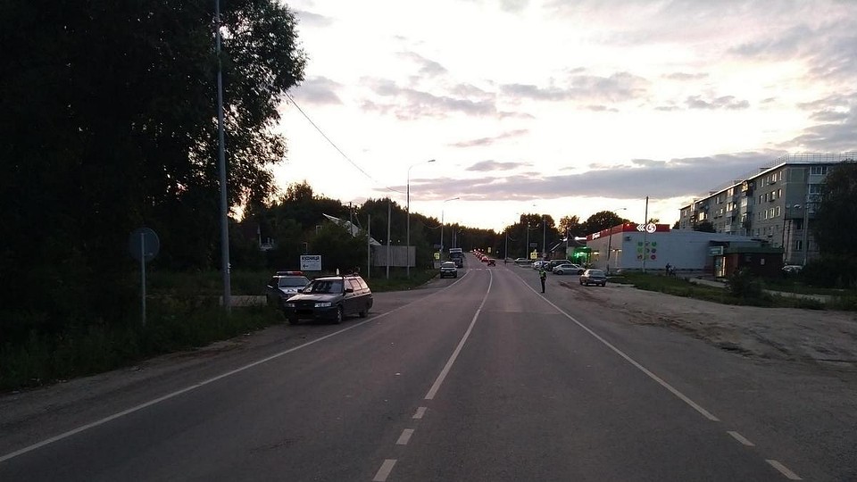 Фото с места ДТП.