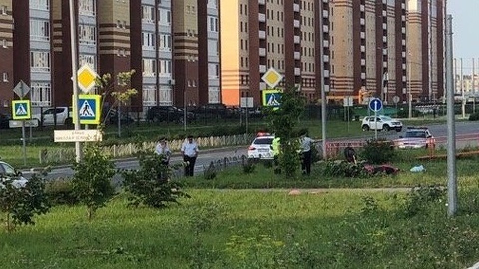 Погиб второй участник аварии на мотоцикле в Тюмени. Фото - "Инцидент Тюмень".