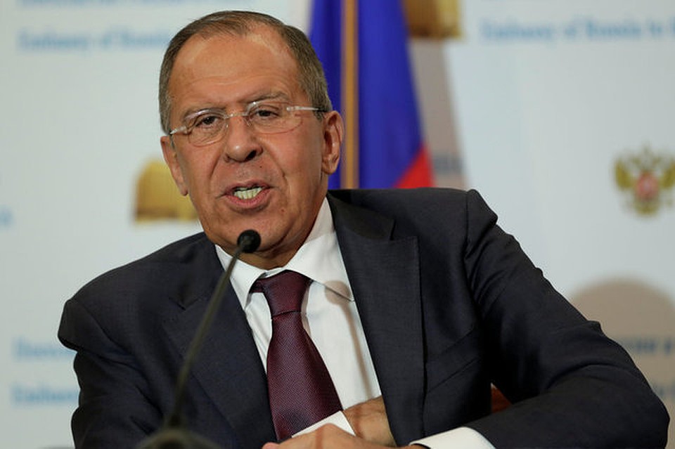 Министр иностранных дел России Сергей Лавров