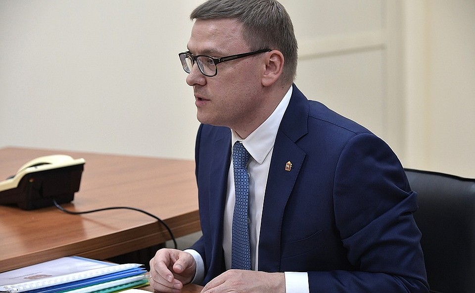 Алексей Текслер на встрече с президентом 19 июля.
