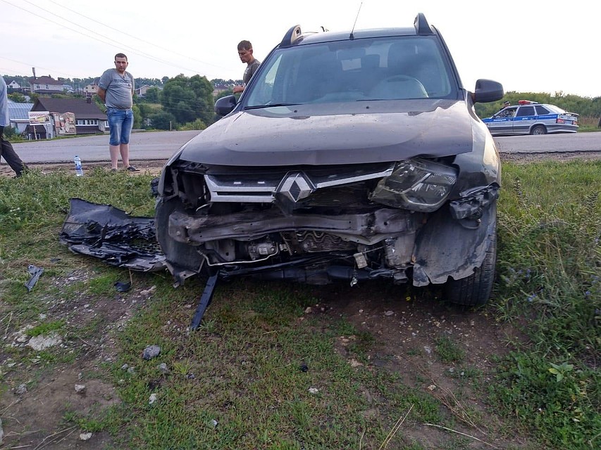 В ДТП с "Рено" пострадал водитель "Лады"